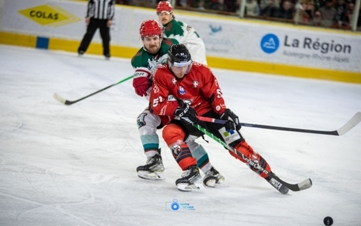 Photo hockey Ligue Magnus - Ligue Magnus - Poule de Maintien - J1 : Chamonix  vs Anglet - Poffs M1 - Anglet s