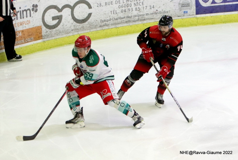 Photo hockey Ligue Magnus - Ligue Magnus - Poule de Maintien - J2 : Nice vs Anglet - les Aigles assurent