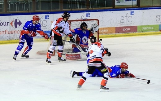 Photo hockey Ligue Magnus - Ligue Magnus : quart de finale, match 4 : Lyon vs Bordeaux - LM : Des Lions dcevants