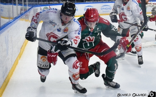 Photo hockey Ligue Magnus - Ligue Magnus - Quart de finale match 1 : Cergy-Pontoise vs Amiens  - Les Jokers ouvrent le bal