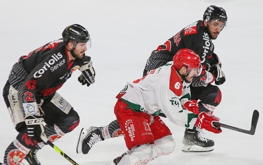 Photo hockey Ligue Magnus - Ligue Magnus - Quart de finale match 3 : Amiens  vs Cergy-Pontoise - Amiens se relance, aux forceps