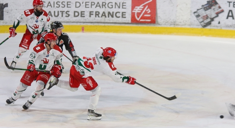 Photo hockey Ligue Magnus - Ligue Magnus - Quart de finale match 3 : Amiens  vs Cergy-Pontoise - Amiens se relance, aux forceps