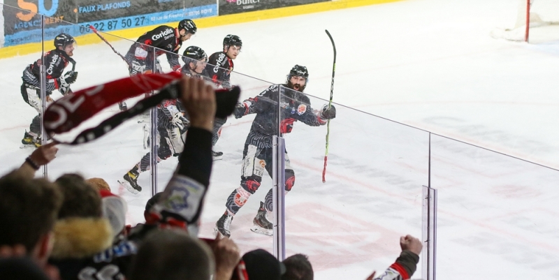 Photo hockey Ligue Magnus - Ligue Magnus - Quart de finale match 3 : Amiens  vs Cergy-Pontoise - Amiens se relance, aux forceps