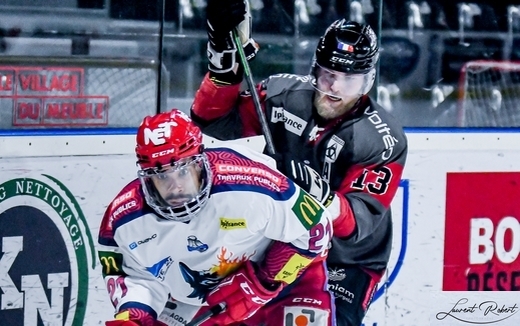 Photo hockey Ligue Magnus - Ligue Magnus - Quart de finale match 3 : Bordeaux vs Grenoble  - Les Loups sont presque en demis !