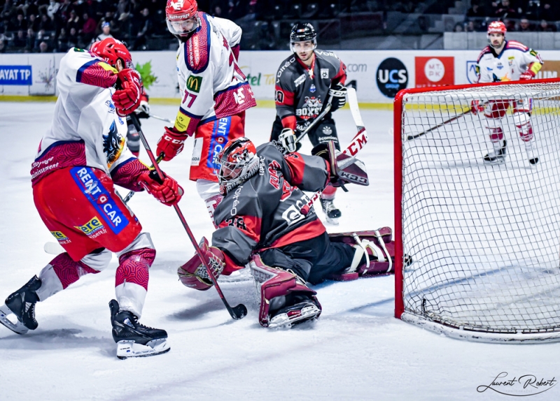 Photo hockey Ligue Magnus - Ligue Magnus - Quart de finale match 3 : Bordeaux vs Grenoble  - Les Loups sont presque en demis !