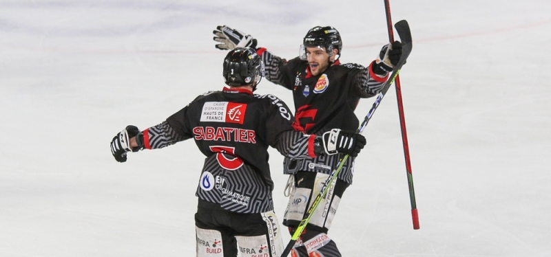 Photo hockey Ligue Magnus - Ligue Magnus - Quart de finale match 4 : Amiens  vs Cergy-Pontoise - Amiens galise face  Cergy