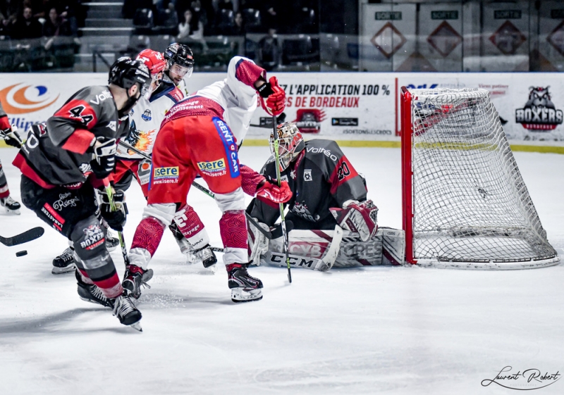 Photo hockey Ligue Magnus - Ligue Magnus - Quart de finale match 4 : Bordeaux vs Grenoble  - Grenoble valide son ticket !