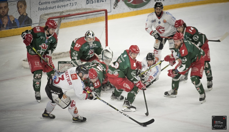 Photo hockey Ligue Magnus - Ligue Magnus - Quart de finale match 6 : Cergy-Pontoise vs Amiens  - HIS-TO-RI-QUE les Jokers empochent leur billet pour la demi-finale !