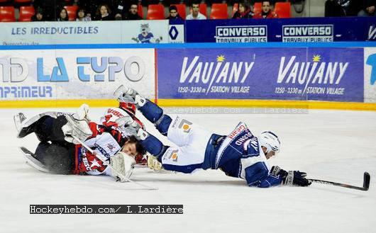 Photo hockey Ligue Magnus - Ligue Magnus, 15me journe : Grenoble  vs Neuilly/Marne - Brleurs - Bisons :  vaincre sans pril....