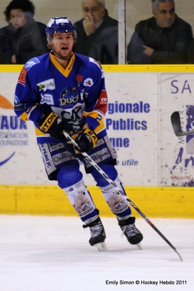 Photo hockey Ligue Magnus - Ligue Magnus, 16me journe : Dijon  vs Gap  - Les Rapaces embrochs sur la lance ducale