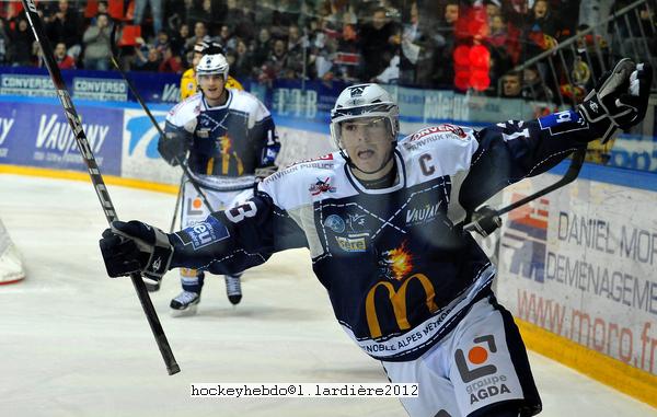 Photo hockey Ligue Magnus - Ligue Magnus, 19me journe : Grenoble  vs Rouen - Grenoble fait son travail