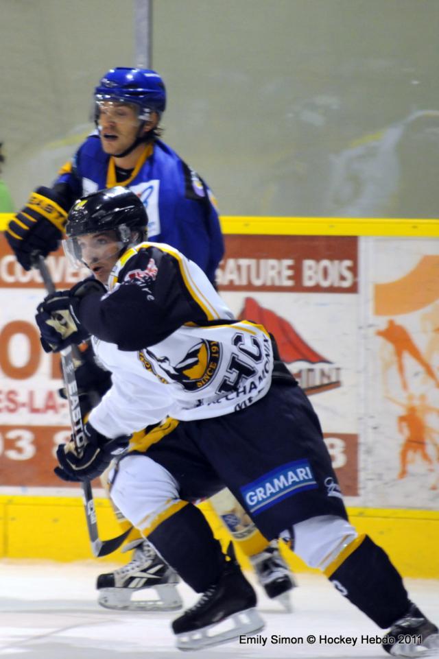 Photo hockey Ligue Magnus - Ligue Magnus, 1re journe : Dijon  vs Chamonix  - Dijon bouscul 