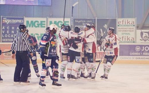 Photo hockey Ligue Magnus - Ligue Magnus, 1re journe : Epinal  vs Morzine-Avoriaz - Des Pingouins pas manchots !