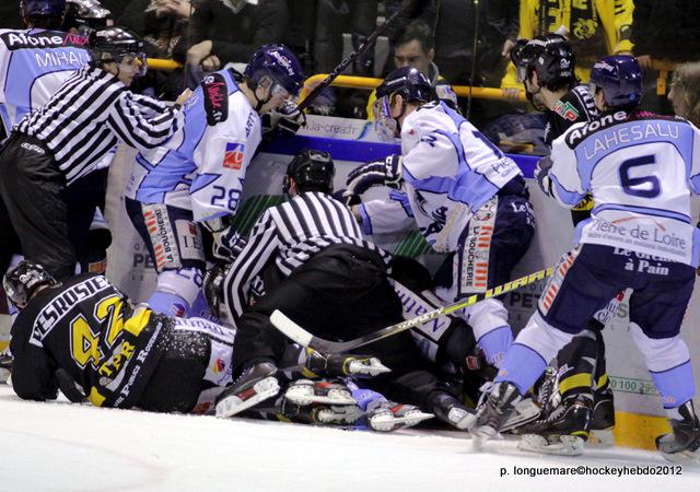 Photo hockey Ligue Magnus - Ligue Magnus, 20me journe : Rouen vs Angers  - Rouen en leader 