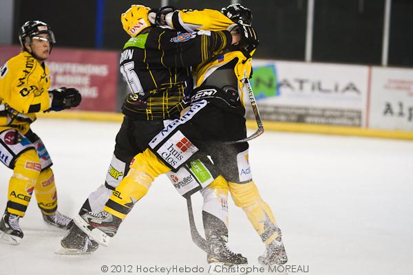 Photo hockey Ligue Magnus - Ligue Magnus, 21me journe : Strasbourg  vs Rouen - Enorme !