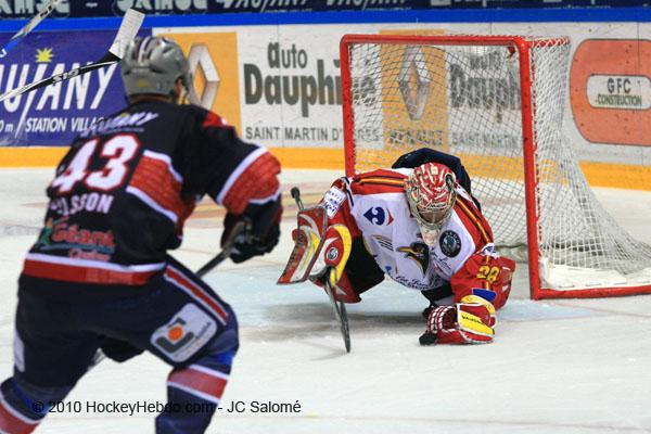 Photo hockey Ligue Magnus - Ligue Magnus: 23me journe : Grenoble  vs Morzine-Avoriaz - Grenoble droule