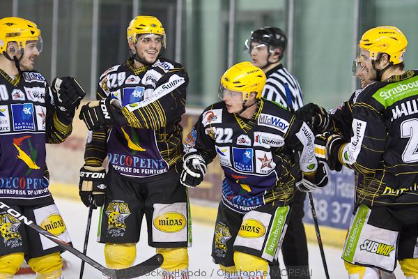 Photo hockey Ligue Magnus - Ligue Magnus, 25me journe : Strasbourg  vs Grenoble  - Grand huit