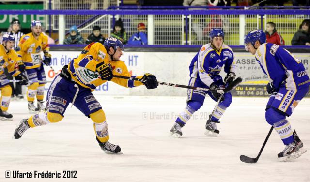 Photo hockey Ligue Magnus - Ligue Magnus, 25me journe : Villard-de-Lans vs Dijon  - Dijon dans le top 4