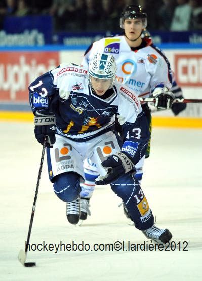 Photo hockey Ligue Magnus - Ligue Magnus, 26me journe : Grenoble  vs Caen  - Grenoble coule le Drakkar 