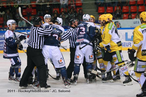 Photo hockey Ligue Magnus - Ligue Magnus, 2me journe : Grenoble  vs Strasbourg  - Grenoble dans la nasse strasbourgeoise