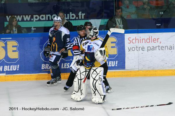 Photo hockey Ligue Magnus - Ligue Magnus, 2me journe : Grenoble  vs Strasbourg  - Grenoble dans la nasse strasbourgeoise