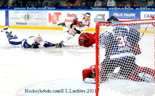 Photo hockey Ligue Magnus - Ligue Magnus, 5me journe : Grenoble  vs Morzine-Avoriaz - Grenoble toujours  la peine