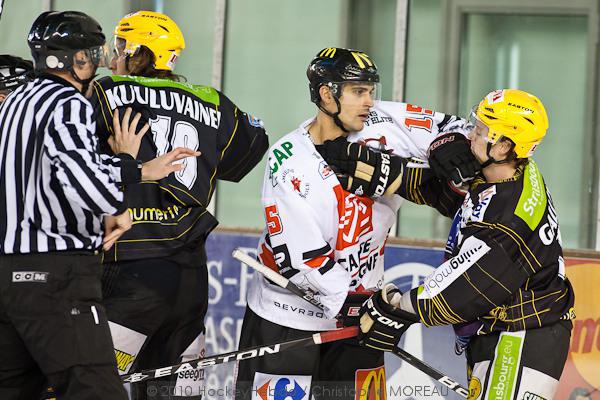 Photo hockey Ligue Magnus - Ligue Magnus, 5me journe : Strasbourg  vs Amiens  - Frustration alsacienne