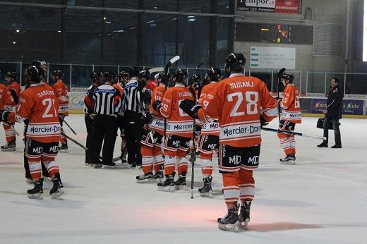 Photo hockey Ligue Magnus - Ligue Magnus, demi-finale, match 1 : Epinal  vs Angers  - Premire manche pour Angers