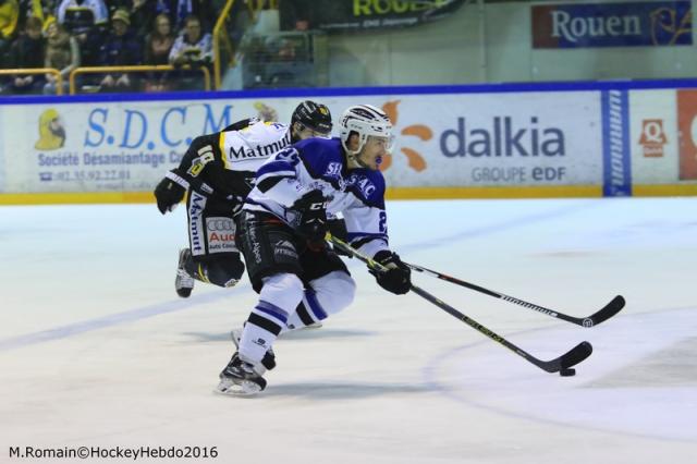 Photo hockey Ligue Magnus - Ligue Magnus, demi-finale, match 3 : Rouen vs Gap  - LM : Gap reprend la main