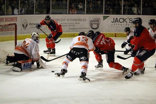 Photo hockey Ligue Magnus - Ligue Magnus, demi-finale, match 4 : Angers  vs Epinal  - Tout reste  faire