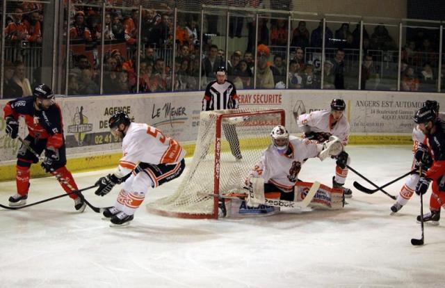 Photo hockey Ligue Magnus - Ligue Magnus, demi-finale, match 4 : Angers  vs Epinal  - Tout reste  faire