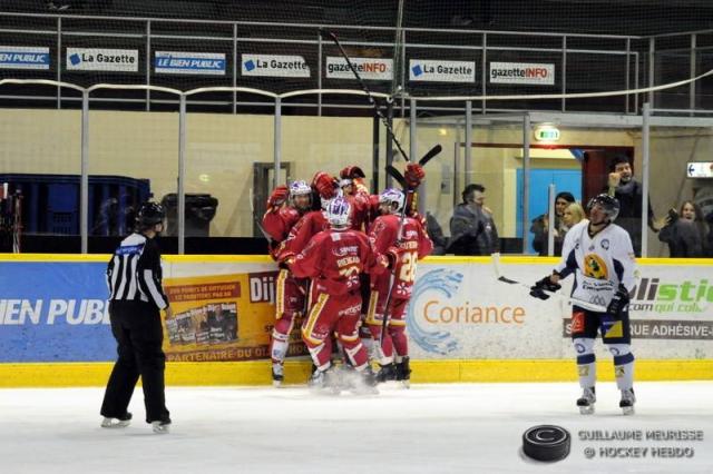 Photo hockey Ligue Magnus - Ligue Magnus, poule de maintien, 2me journe : Dijon  vs Chamonix  - Premire victoire ducale