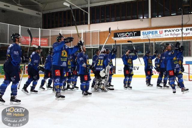 Photo hockey Ligue Magnus - Ligue Magnus, poule de maintien, 8me journe : Chamonix  vs Morzine-Avoriaz - Le Chamois sauve sa peau!