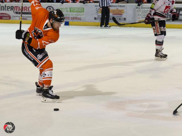 Photo hockey Ligue Magnus - Ligue Magnus, quarts de finale, match 1 : Epinal  vs Amiens  - Premire manche pour Epinal