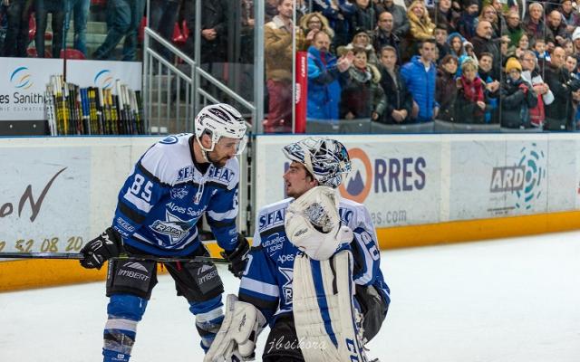 Photo hockey Ligue Magnus - Ligue Magnus, quarts de finale, match 1 : Gap  vs Strasbourg  - Une premire sans motion