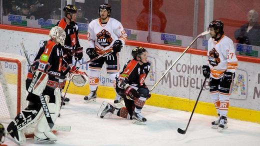 Photo hockey Ligue Magnus - Ligue Magnus, quarts de finale, match 4 : Amiens  vs Epinal  - Amiens survit 