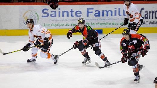 Photo hockey Ligue Magnus - Ligue Magnus, quarts de finale, match 4 : Amiens  vs Epinal  - Amiens survit 