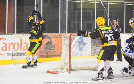 Photo hockey Ligue Magnus - Ligue Magnus, quarts de finale, match 4 : Strasbourg  vs Gap  - Strasbourg sauve sa tte