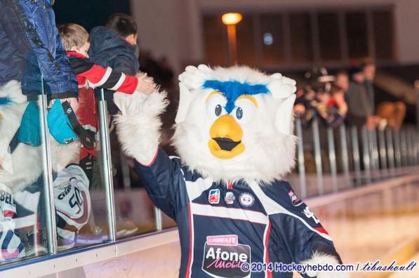 Photo hockey Ligue Magnus - LM playoff, 1/2 finale, match 2 : Angers  vs Epinal  - Les Ducs senvolent et clouent les Gamyo sur la glace