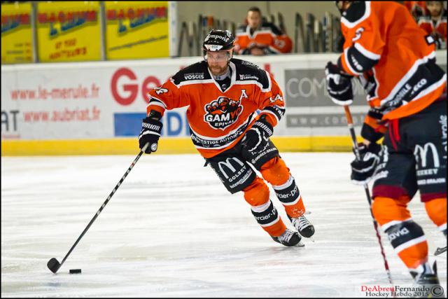 Photo hockey Ligue Magnus - LM playoff, 1/2 finale, match 4 : Epinal  vs Angers  - Epinal galise la srie !