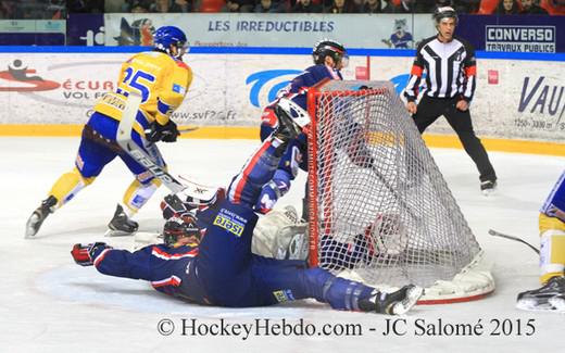 Photo hockey Ligue Magnus - LM playoff, 1/4 de finale, match 5 : Grenoble  vs Dijon  - Grenoble perd aux tirs aux Ducs