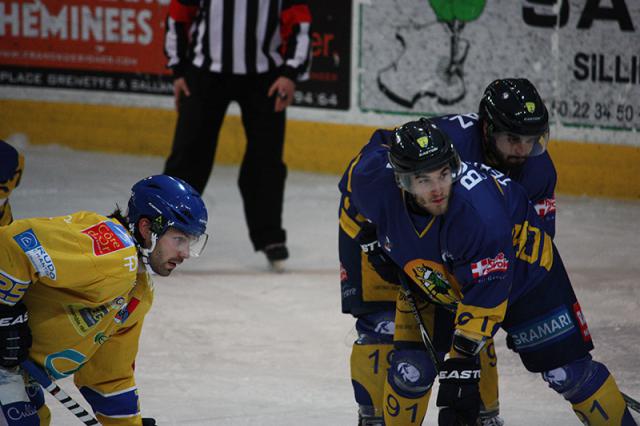 Photo hockey Ligue Magnus - LM playoff, 1er tour, match 1 : Chamonix  vs Dijon  - Dijon, la premire au bout du suspense