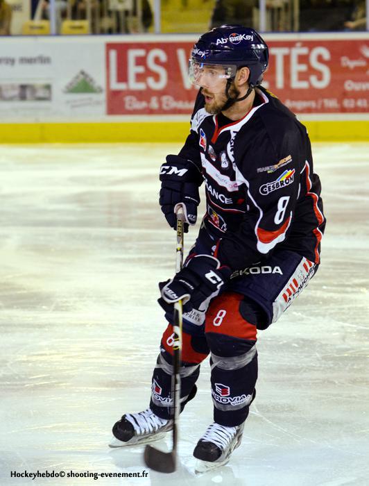 Photo hockey Ligue Magnus - LM playoff 1/2 finale, match 3 : Angers  vs Rouen - Les Ducs s