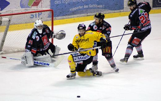 Photo hockey Ligue Magnus - LM Playoffs : 1/4 , match 4 : Amiens  vs Rouen - L