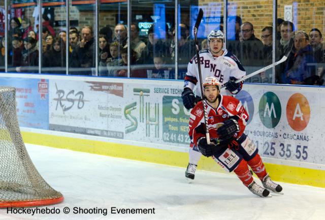 Photo hockey Ligue Magnus - LM Playoffs : 1/4, match 5 : Angers  vs Grenoble  - Grenoble sort la tte haute