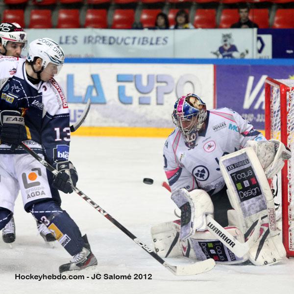 Photo hockey Ligue Magnus - LM Playoffs : 1er tour, match 1 : Grenoble  vs Epinal  - Avantage  Grenoble