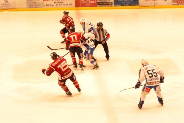 Photo hockey Ligue Magnus - LM Playoffs : 1er tour, match 1 : Morzine-Avoriaz vs Gap  - Les Rapaces prennent l