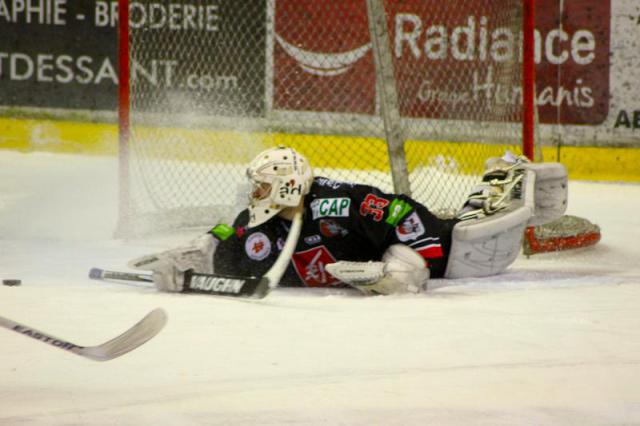 Photo hockey Ligue Magnus - LM Playoffs : 1er tour, match 2 : Amiens  vs Strasbourg  - Les Gothiques galisent 