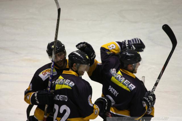 Photo hockey Ligue Magnus - LM playoffs : 1er tour, match 2 : Chamonix  vs Morzine-Avoriaz - Morzine revient de loin