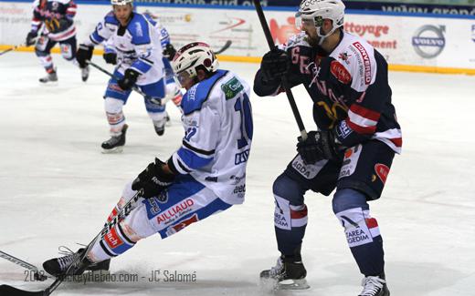 Photo hockey Ligue Magnus - LM Playoffs : 1er tour, match 3 : Grenoble  vs Gap  - Grenoble carte Gap